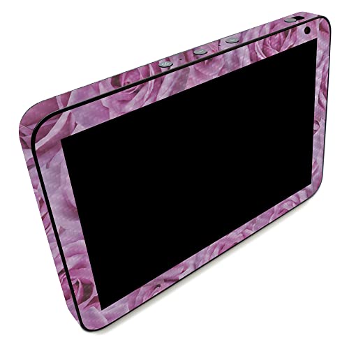Image of MightySkins Carbon Fiber Skin Compatible with Amazon Echo Show 8 (Gen 2) - Box of Roses | Protective, Durable Textured Carbon Fiber Finish | Easy to Apply | Made in The USA