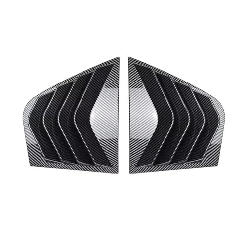 Persiennes de vitre latérale Kia Stinger 2018-2023 look carbone premium
