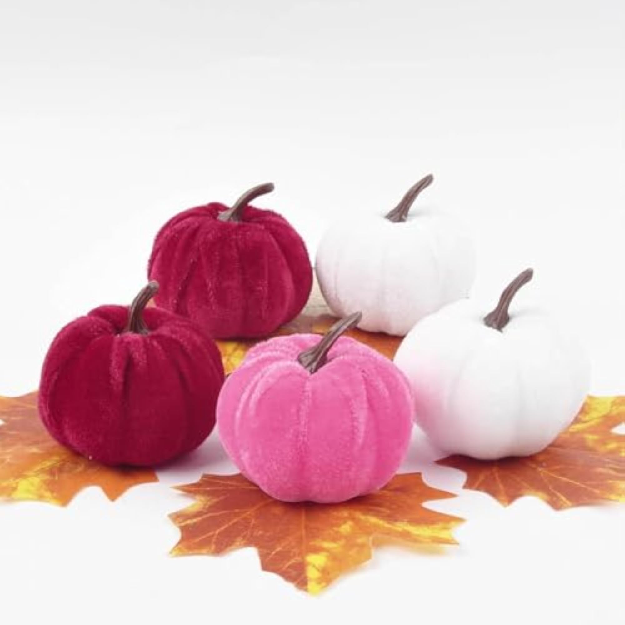 7-Piece Artificial Pumpkins Home Decoration Set