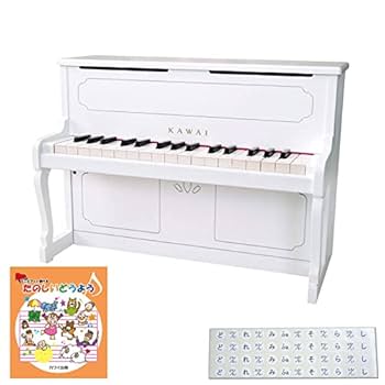 Amazon | カワイ ミニピアノ アップライトピアノ ホワイト 木製