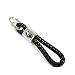 For Toyota Logo Emblem Key Chain Key Ring Metal Alloy BV Style Black Leather Gift Decoration Accessories