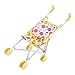 Perfeclan Jouet de Poussette de Poupée Mini Chariot en Plastique Jeu de Rôle Enfants Jouets Educatifs Pretend Play Prétendent Jouer à des Jouets - E