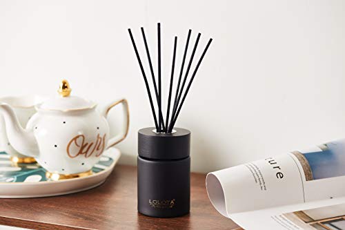 Lalata Fragrance Reed Diffuser Essential Oil Sandalwood Jasmine Scent In Gift Box, Natural Scented Long Lasting Fragrance Oil For Aromatherapy And Air Freshener #TOP1
