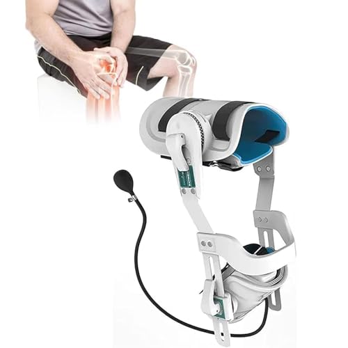 Dispositivo eléctrico de rehabilitación de rodillas y piernas, entrenamiento de ángulo completo de 0° a 140°, diseño de presurización manual, estiramiento estático, ejercicio for miembros inferiores