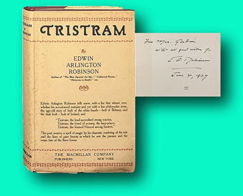 Rare Edwin Arlington Robinson / Tristram Signed... B096PV3M6K Book Cover
