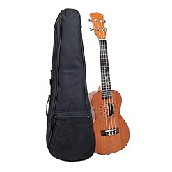 Facynde Sac Ukulélé | Housse de Guitare Portable Mni Noire avec Bouton en métal – 18in Gig Bag Étanche Résistant À l… - Les Beatles, Paul McCartney, John Lennon, RIngo Starr, George Harrison