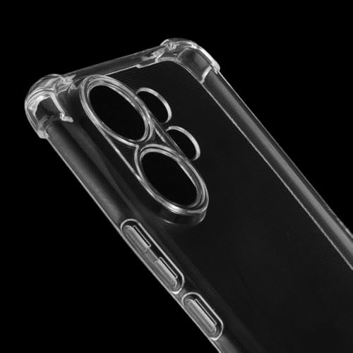 Image of REALCASE Crystal Clear Vivo X200 FE 5G Back Cover Case | Protective Design Transparent Back Cover Case for Vivo X200 FE 5G