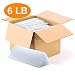 Hot Glue Gun Sticks (Huge Bulk Pack of 6LB) Clear Full Size 10" Long x 0.44" Diameter Compatible with Full Size Industrial Glue Guns