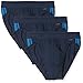 Produktbild Herren Slip 3er Pack mit Softbund und Streifen, Gr. 8 (XX-Large), Blau (Admiral 801)