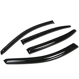 For Honda Accord CP2 4-Door 4pcs Tape-On Window Visor Deflector Rain Guard