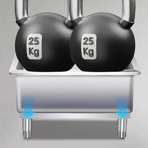 Évier utilitaire mobile en acier inoxydable pour un nettoyage durable - 7