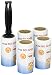 SuperiorMaker Lint Roller Lint Remover and Pet Hair Remover - 5 PACK - 500 Sheets - For Clothes, Furniture, Car and More - Pet Lint Roller Also Great For Picking Up Dust, Dirt and Crumbs