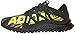 adidas Men's Vigor Bounce m Trail Runner, Black/Shock Slime/Black, 8 M US