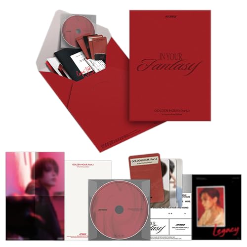 [GOLDEN HOUR : Part.3 ‘In Your Fantasy Edition’] (Fantasy Ver. / Limited Edition) Packet + Lyric Book + Postcard + Sticker + Folded Poster + DISC + 2 Pin Badges + 4 Extra Photocards