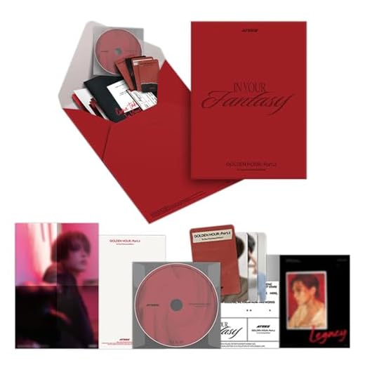 [GOLDEN HOUR : Part.3 ‘In Your Fantasy Edition’] (Fantasy Ver. / Limited Edition) Packet + Lyric Book + Postcard + Sticker + Folded Poster + DISC + 2 Pin Badges + 4 Extra Photocards