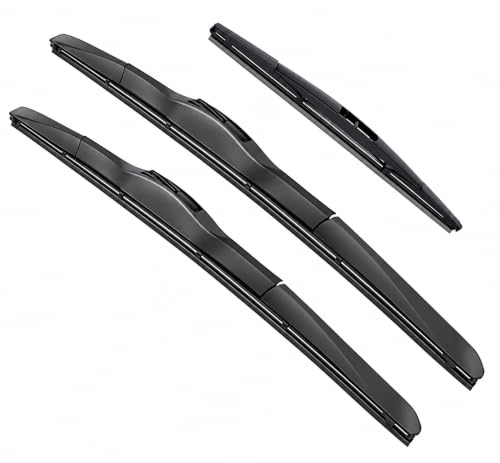 Image of Fits Hyundai Konaa 2017-2024 Windscreen Wiper Blade Front & Rear Set