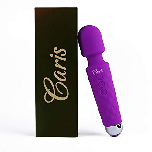 Cordless Wand Massager , 8 powerful speeds in 20 modes, hand-held personal body