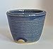 Stoneware Shot Glass by TC Pottery Studio - COBALT BLUE Art Glaze - Handmade - Mini Clay Cup