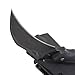 MASALONG Pterosaurs Outdoor Camping Portable Defender Fixed Claw Knife karambit (Black)