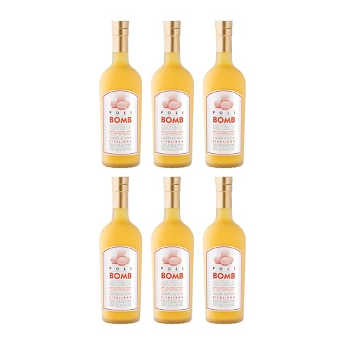 Jacopo Poli Bomb Eierlikör Likör Italien inkl. FeinWert E-Book (6 x 0.7 l)