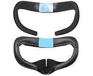 2 piezas de cubierta facial mejorada para Quest 2: incluye una cubierta de gel refrescante y una cubierta de cuero proteico, diseñadas para ofrecer la máxima comodidad y mejorar tu experiencia de realidad virtual durante intensas sesiones de juego. M...
