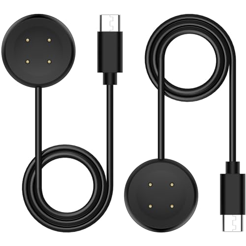 [2-Pack] Charger Compatible for Google Pixel Watch 2/Pixel Watch 3/Fitbit Ace LTE Replacement