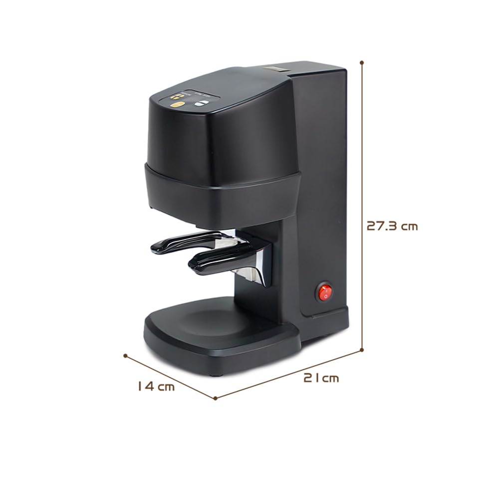 Prensador automático de café de acero inoxidable, regulador de presión, 58 mm