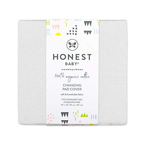 Honestbaby Organic Cotton Changing Pad Covers (Set Of Two), Bright White, One Size #TOP3
