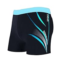 DULSPUE Herren-Badehose, Atmungsaktive Boxershorts. Größe XL (80–100 kg)