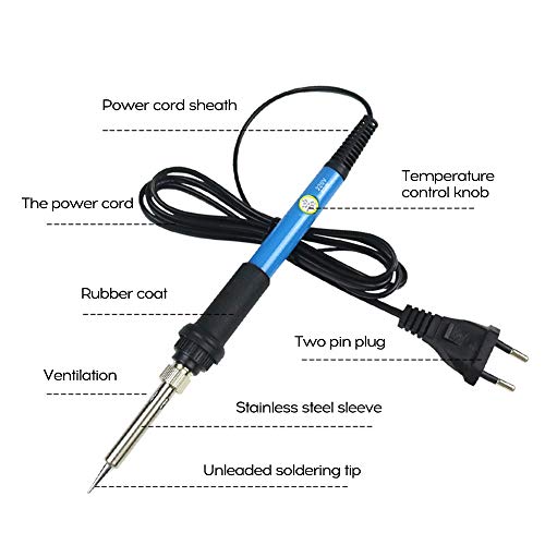 Gecheer 35 PCS Ferramenta de Pirografia Escultura Portátil Multi-Função de Aquecimento Interno Tempr