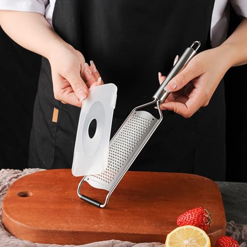 Rallador de acero inoxidable con mango tubular miniatura 5