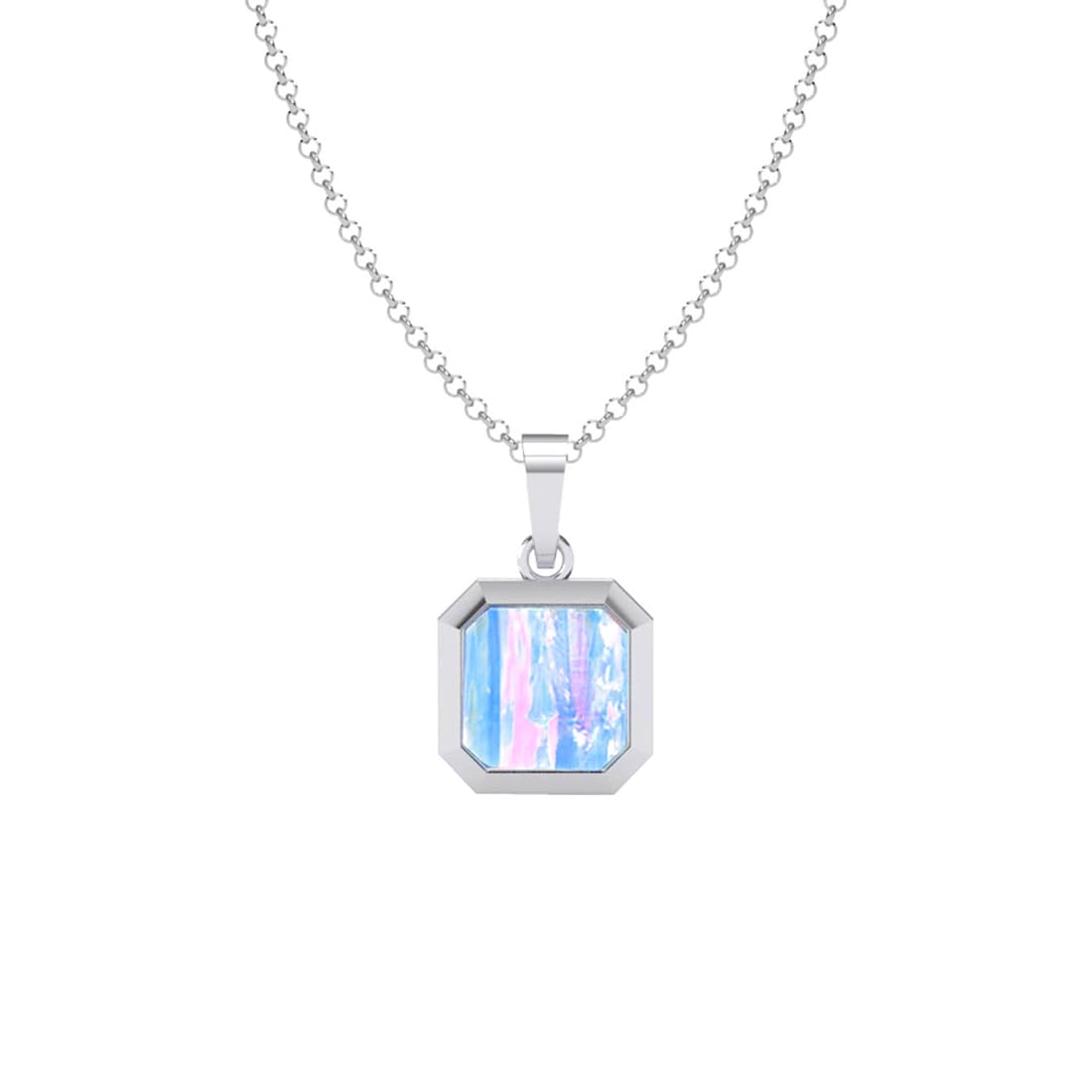 See full amazon price history chart for Clara Pure 925 Sterling Silver Created Opal Men Pendant Necklace with Chain | Gift for Men & Boys |Platinum Plated, Swiss Zircon Clara Pure 925 Sterling Silver Created Opal Men Pendant Necklace with Chain | Gift for Men & Boys |Platinum Plated, Swiss Zircon (B0D9KDLWTW) Amazon Price History, Amazon Price Tracker