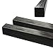KARBXON â€“ Square Carbon Fiber Rod - 3mm x 1000mm â€“ Pultruded Square Solid Rod - Black Matte Finish - Pure Solid Carbon Fibre Square Tube shafts - for RC Planes-Drones, Boat DIY Craft Projects