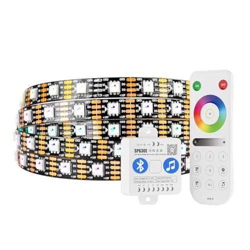 BTF-LIGHTING Tira LED RGB 16.4ft 60 LEDs direccionables DC12V miniatura 1