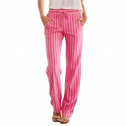 Pantalon de yoga rose femme XL vêtement sport stretch doux
