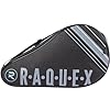 Raquex Enigma Padel Racket Cover Bag for 1 Racquet - Black - for Men & Women - Carry Handle + Adjustable Shoulder Strap #3