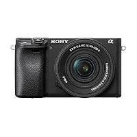 Sony Alpha ILCE-6400K with SELP1650 Power Zoom Lens