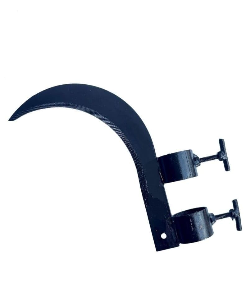 Image of JD PRO Force Heavy Coconut Plucker | Grass Sickle Cutter Head for Grass, Weeds, Gardening, Harvesting and Farming | Sickle for Tree Branches | Grass Cutter Tools