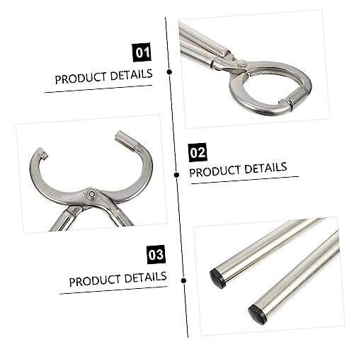 Pince à anneau pour bétail Operitacx en acier inoxydable silver - 4