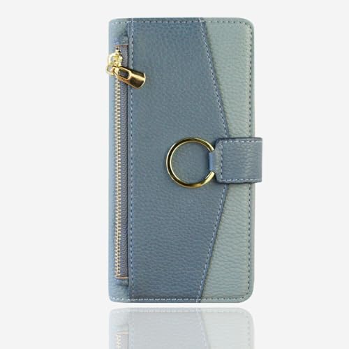 UOWORLD | �݊��iZTE Nubia REDMAGIC 11 ProPlus�Ή� ���z��̎蒠�^ �X�}�[�g�t�H���P�[�X �X�^���h�@�\�t�� �����O�x���g�t�� �ی�J�o�[ ���C�`���烌�U�[ �J�[�h���[�|�P�b�g �T�C�h�|�P�b�g�i���z��̌^ �J���[�FBlu