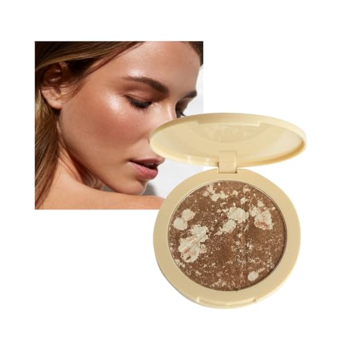 Bronzer E Iluminador Marmorizado Glass - MB01 - Ruby Rose