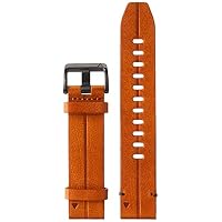 Garmin QuickFit 22 Watch Band - Chestnut Leather : Amazon.com.au
