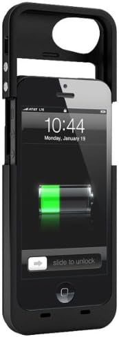 Iphone 5 Battery Case 2500mah External Power Bank Charger (Black)