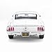 Maisto 1968 Ford Mustang GT Cobra Jet Hard Top 1/18 Scale Diecast Model Vehicle White