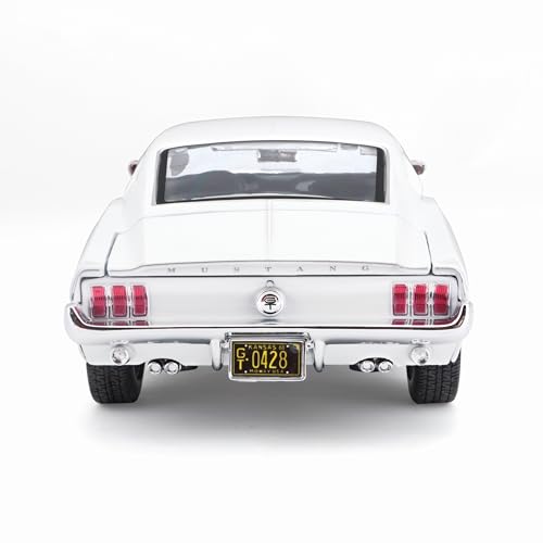 Maisto 1968 Ford Mustang GT Cobra Jet 1:18 Modelo Diecast miniatura 4