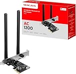 MERCUSYS MA30E AC1200Mbps Wireless Bluetooth 5.0 PCIe WiFi Adapter for PC, MU-MIMO Wider Signal Coverage PCIe WiFi Card, Network Card for Desktop/PC Windows 10/11(64Bit)