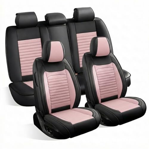 Image of Seat Covers Full Set Fit for Saturn ION 2003-2010,Blackpink