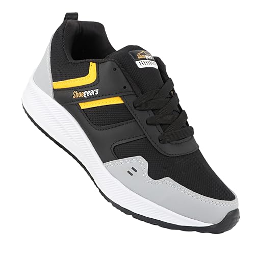 Image of Men's Lightweight Running Shoes | Breathable & Comfortable Sports Sneakers for Gym, Walking, Jogging, Training & Outdoor Activities
