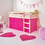 Home Leisure Stores Fuschia Pink Tent For Mid Sleeper Bed