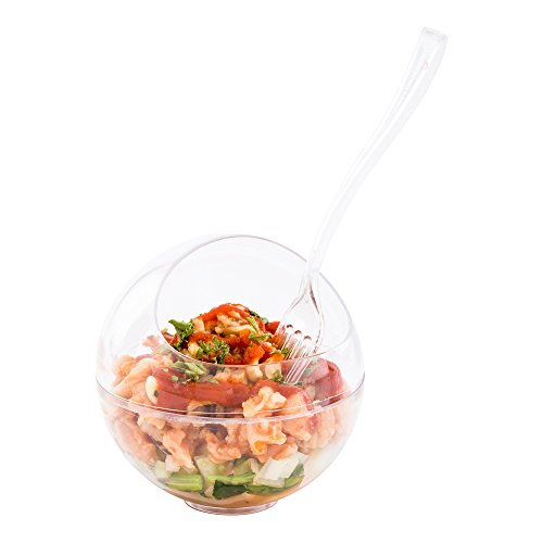 Up To 40% OFF 3 Ounce Dessert Cups, 100 Sphere Shaped Tasting Cups - 2-Piece Design, Includes Dome Lid With Opening, Clear Plastic Appetizer Containers, For Samples And Snacks, Recyclable - Restaurantware Exclusive Discount 90% Price 3 Ounce Dessert Cups, 100 Sphere Shaped Tasting Cups - 2-Piece Design, Includes Dome Lid With Opening, Clear Plastic Appetizer Containers, For Samples And Snacks, Recyclable - Restaurantware
